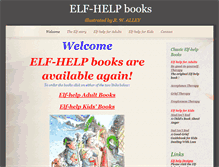 Tablet Screenshot of elf-help.com